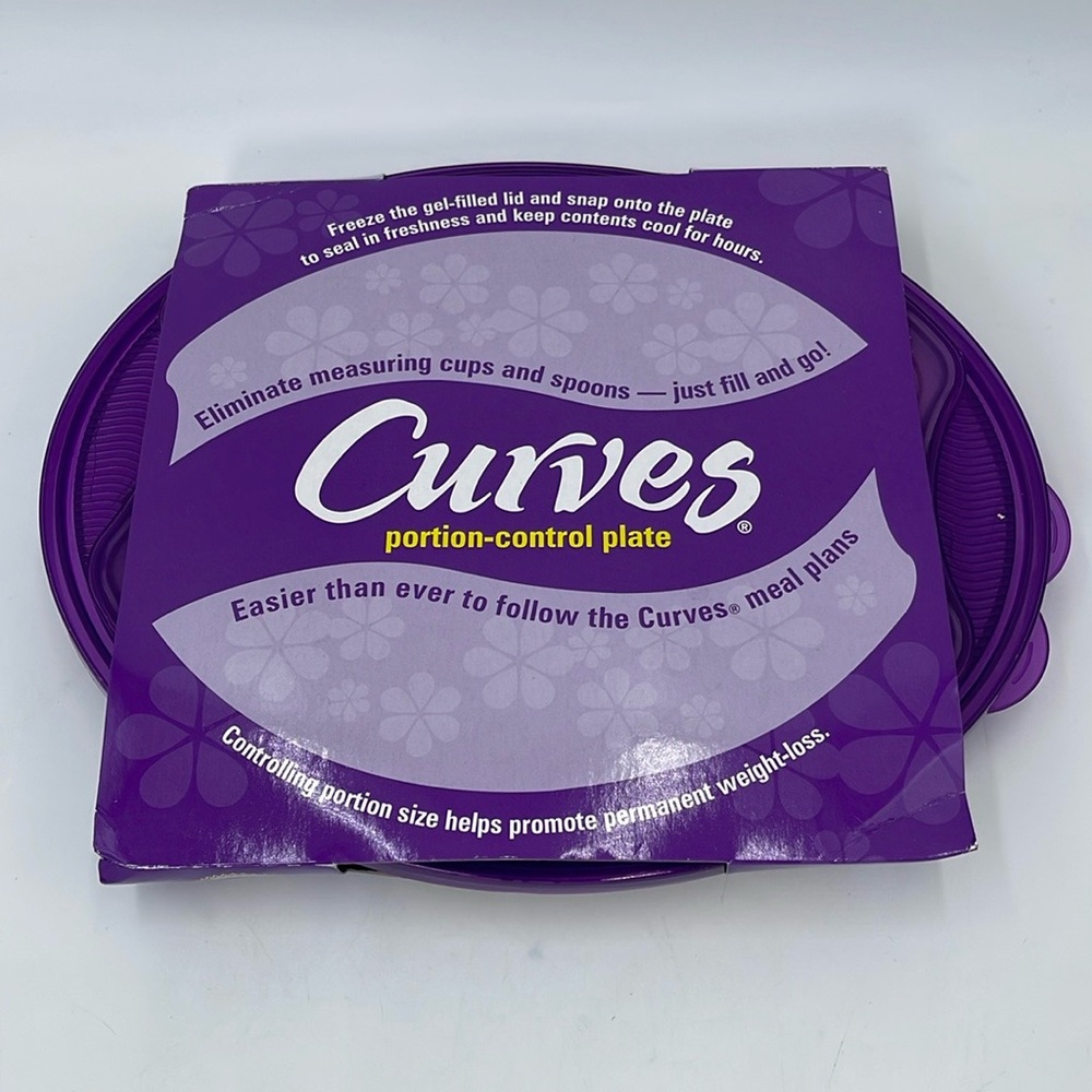 Curves Portion Control Plate